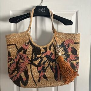 🌴New ‘ANICK KRAFT’ STUNNING JUTE BAG WITH FUN SHELL DETAIL